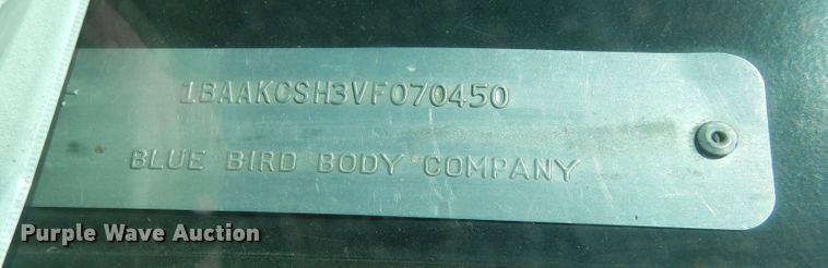 image for item LU9576 1997 Blue Bird TC2000  school bus