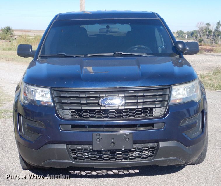 image for item LU9577 2016 Ford Explorer Police Interceptor  SUV