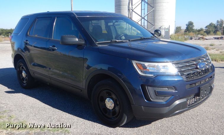 image for item LU9577 2016 Ford Explorer Police Interceptor  SUV