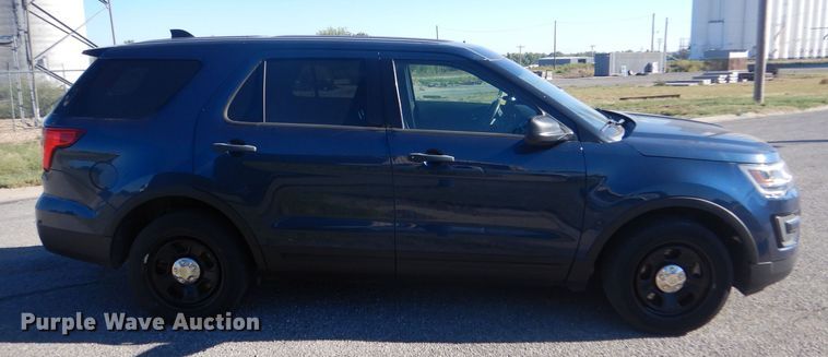 image for item LU9577 2016 Ford Explorer Police Interceptor  SUV