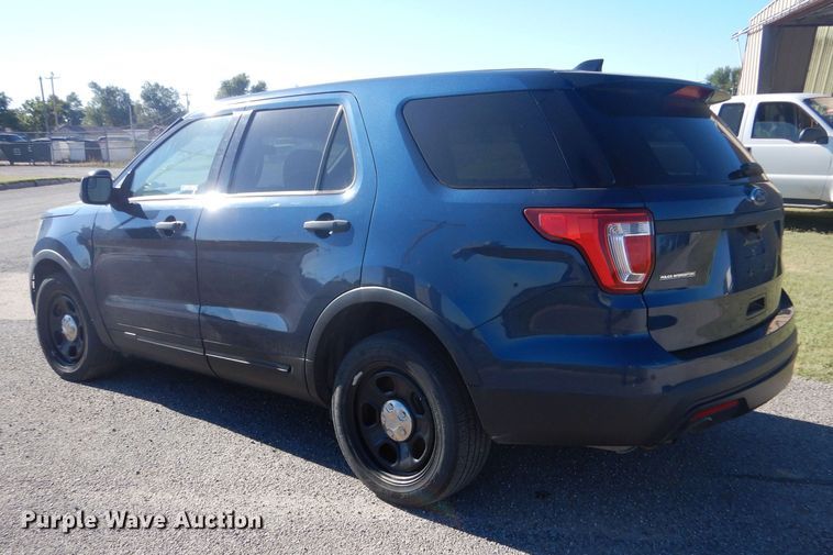 image for item LU9577 2016 Ford Explorer Police Interceptor  SUV