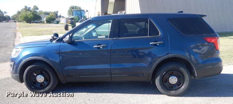 image for item LU9577 2016 Ford Explorer Police Interceptor  SUV