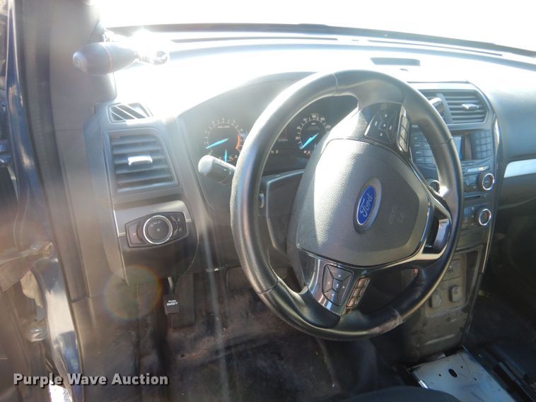 image for item LU9577 2016 Ford Explorer Police Interceptor  SUV