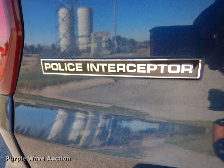 image for item LU9577 2016 Ford Explorer Police Interceptor  SUV