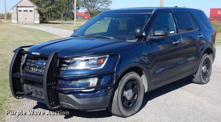 image for item LU9578 2017 Ford Explorer Police Interceptor  SUV