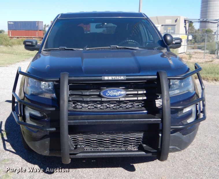 image for item LU9578 2017 Ford Explorer Police Interceptor  SUV