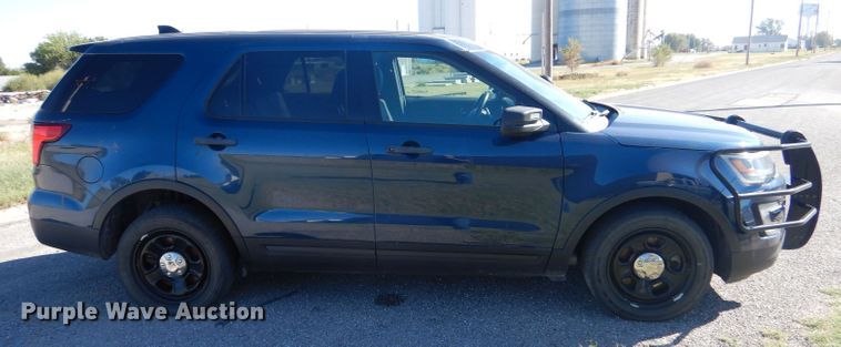 image for item LU9578 2017 Ford Explorer Police Interceptor  SUV