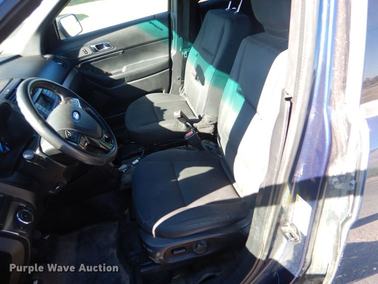 image for item LU9578 2017 Ford Explorer Police Interceptor  SUV