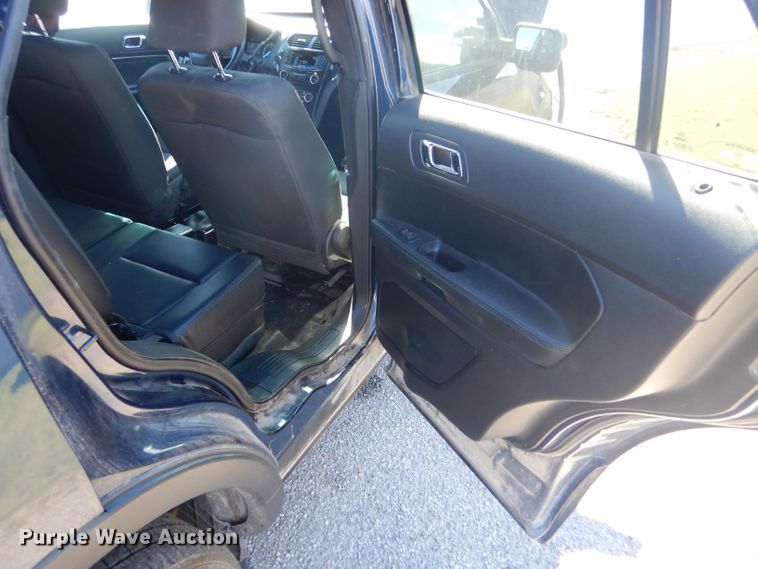 image for item LU9578 2017 Ford Explorer Police Interceptor  SUV