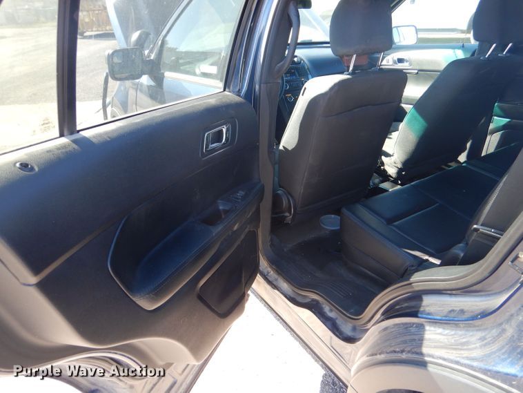 image for item LU9578 2017 Ford Explorer Police Interceptor  SUV