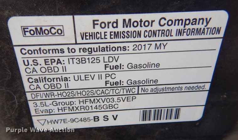 image for item LU9578 2017 Ford Explorer Police Interceptor  SUV