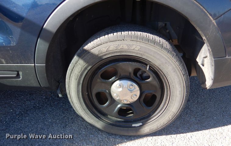 image for item LU9578 2017 Ford Explorer Police Interceptor  SUV