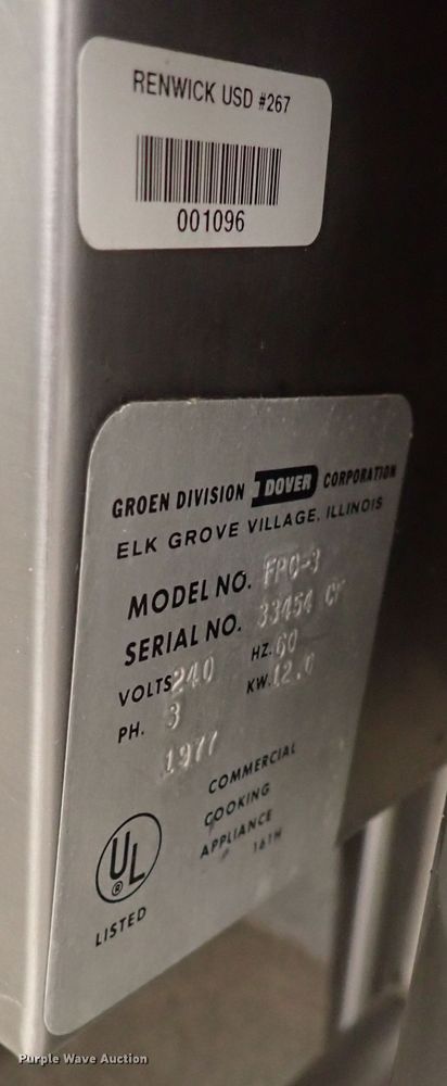 image for item MA9689 Dover  kettle