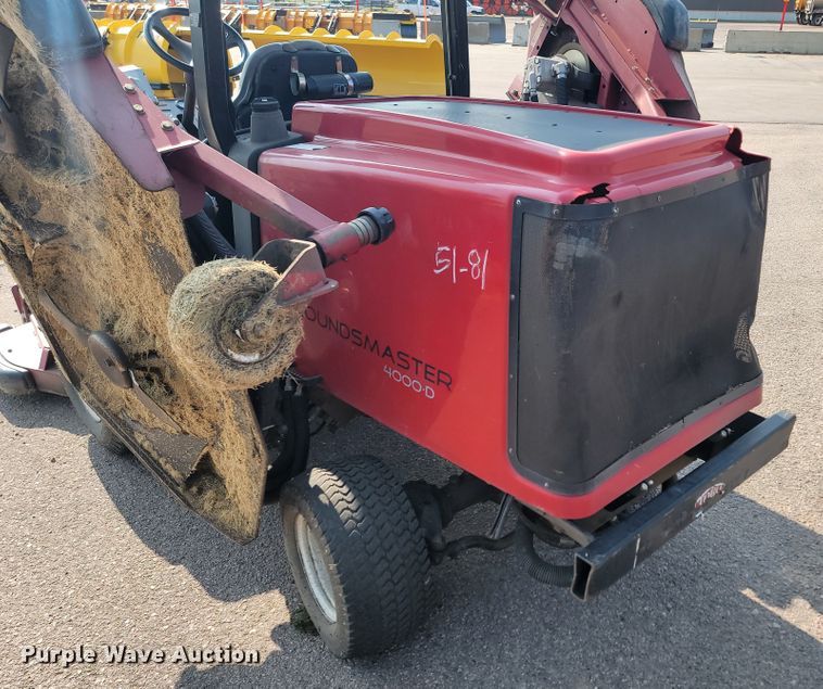 image for item MH9195 Toro Groundsmaster 4000D  lawn mower
