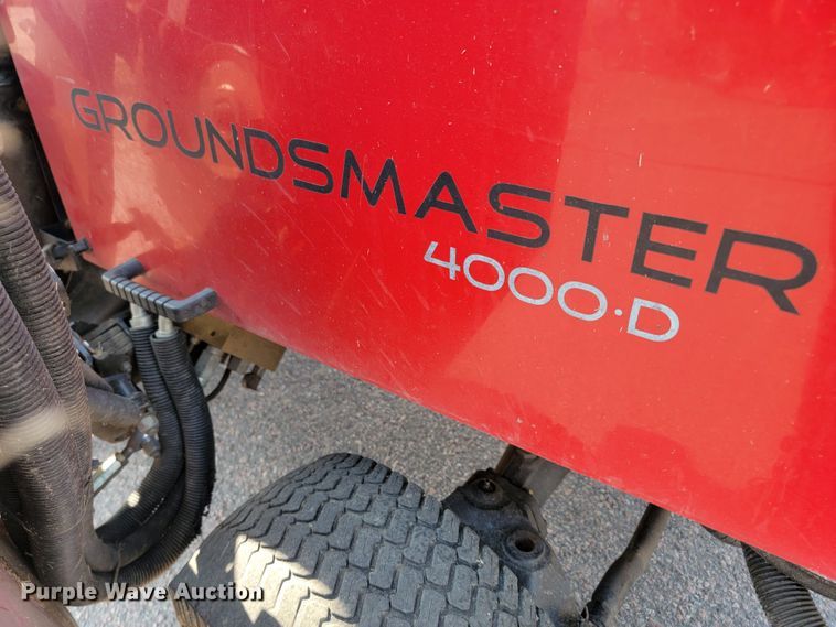 image for item MH9195 Toro Groundsmaster 4000D  lawn mower