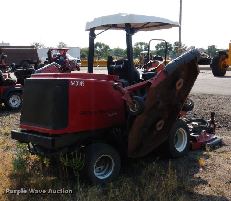 image for item MH9197 Toro Groundmaster 4000D  lawn mower