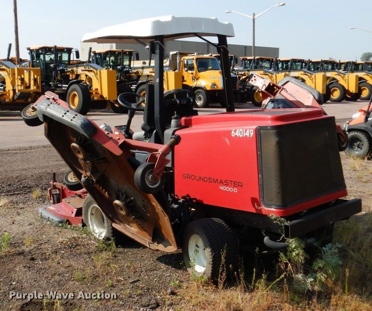 image for item MH9197 Toro Groundmaster 4000D  lawn mower