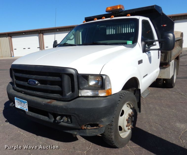 image for item MH9228 2002 Ford F550 Super Duty XL  dump truck
