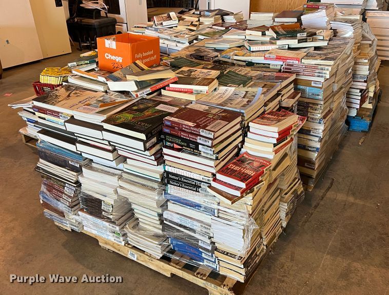 image for item MQ9827 (5) pallets of textbooks