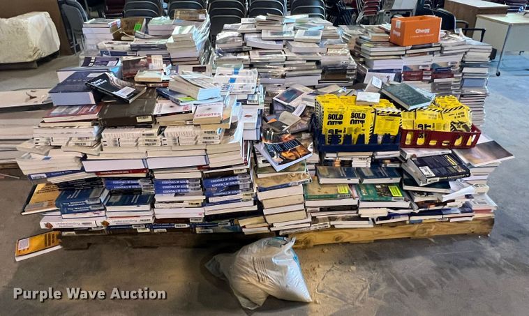 image for item MQ9827 (5) pallets of textbooks