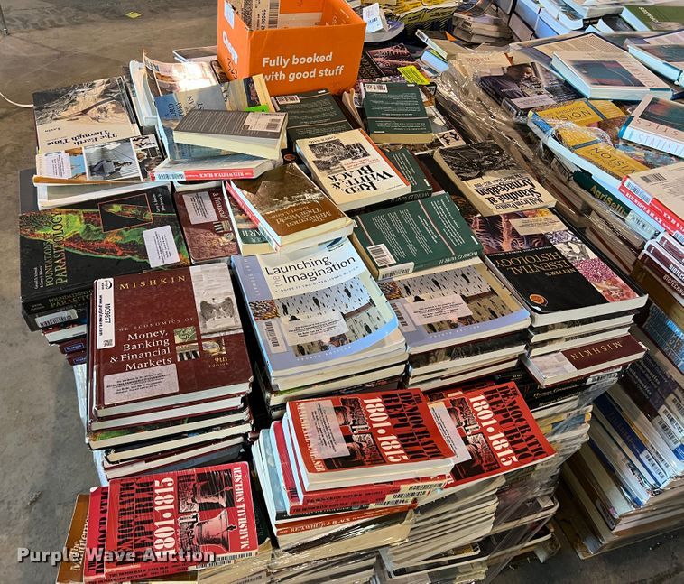 image for item MQ9827 (5) pallets of textbooks