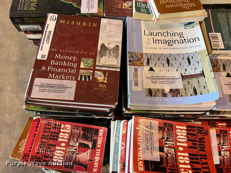 image for item MQ9827 (5) pallets of textbooks