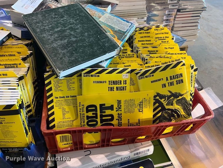 image for item MQ9827 (5) pallets of textbooks