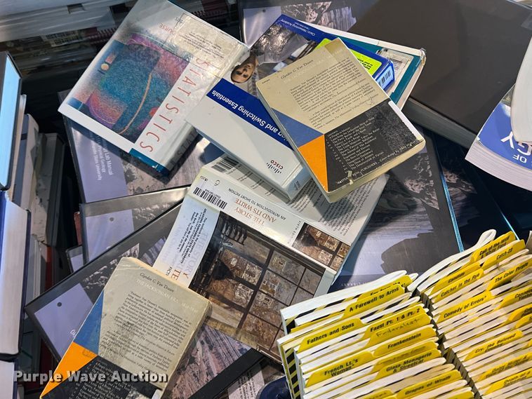 image for item MQ9827 (5) pallets of textbooks