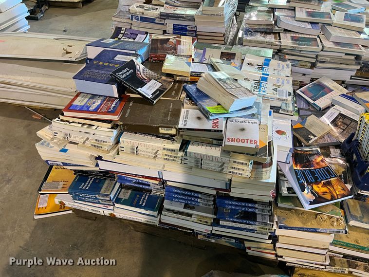 image for item MQ9827 (5) pallets of textbooks