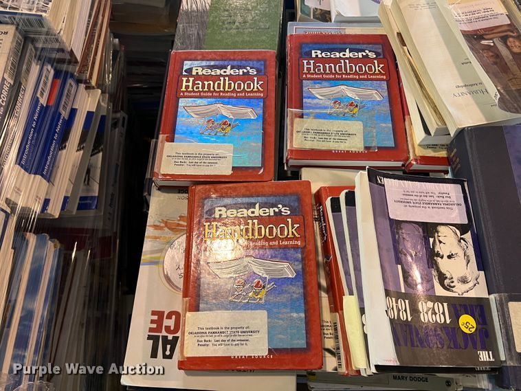 image for item MQ9827 (5) pallets of textbooks