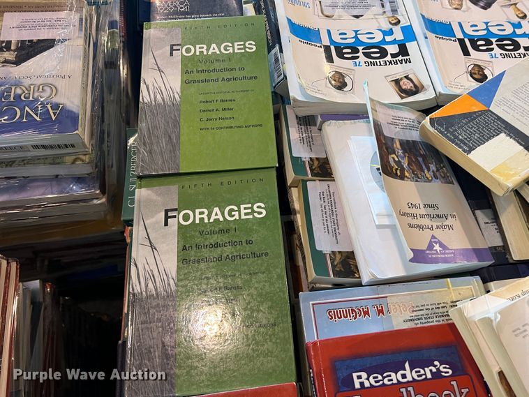 image for item MQ9827 (5) pallets of textbooks