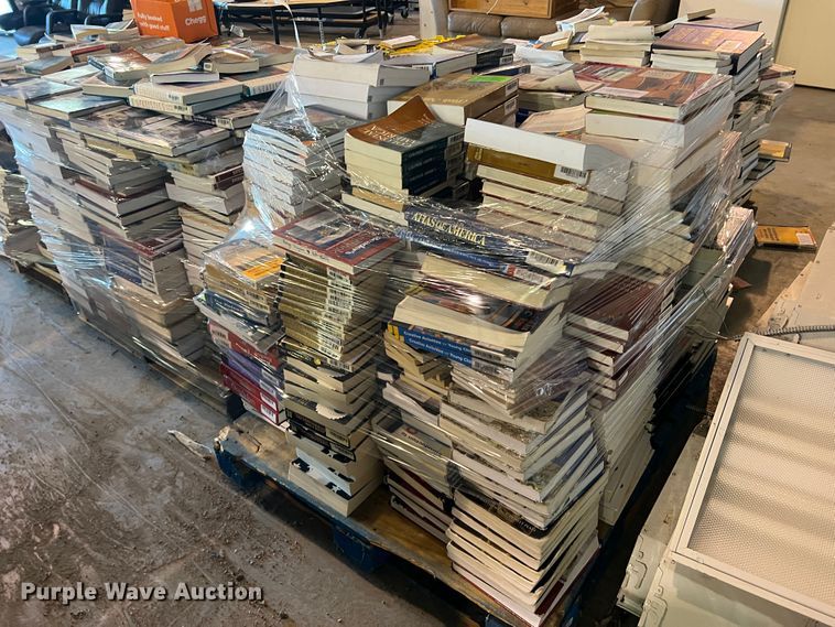 image for item MQ9827 (5) pallets of textbooks