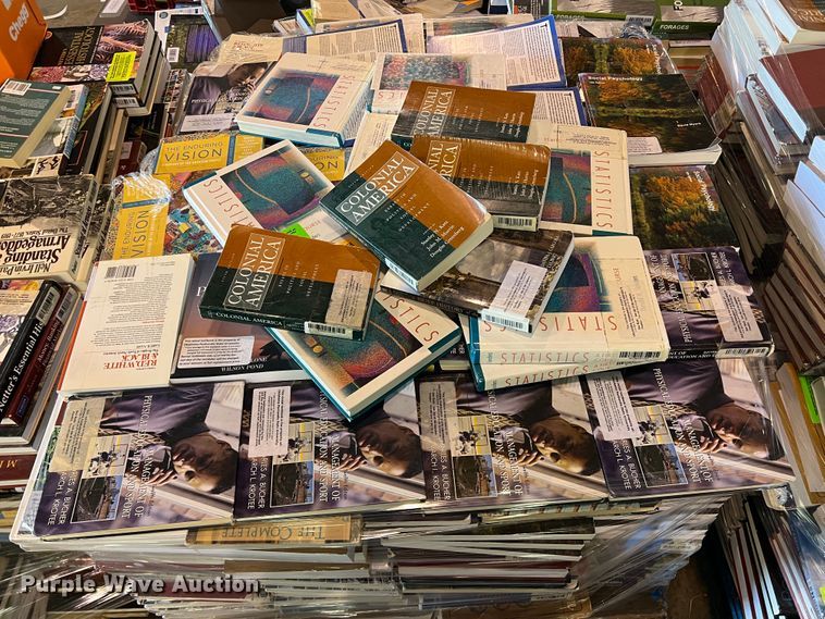 image for item MQ9827 (5) pallets of textbooks