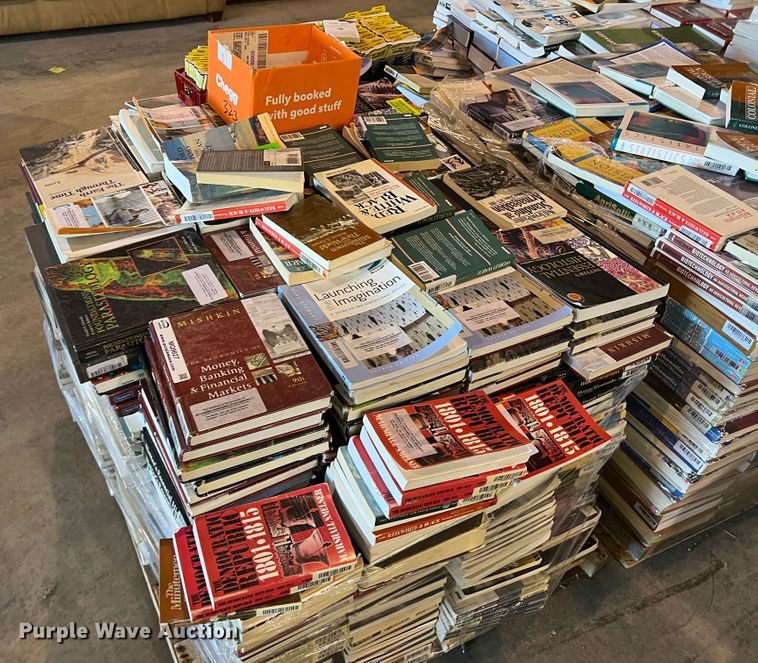 image for item MQ9827 (5) pallets of textbooks