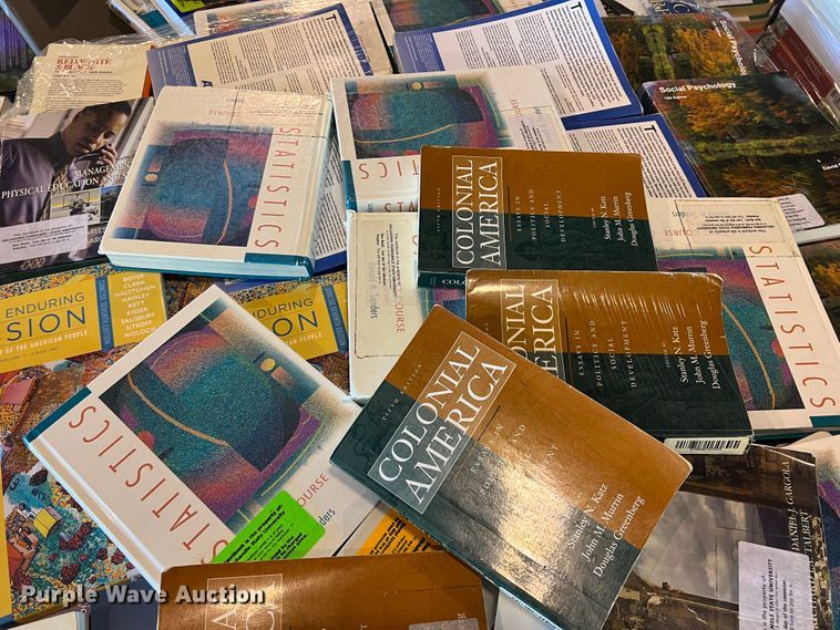 image for item MQ9827 (5) pallets of textbooks