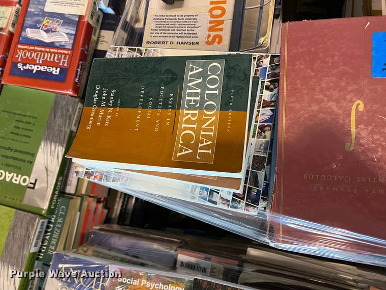 image for item MQ9827 (5) pallets of textbooks