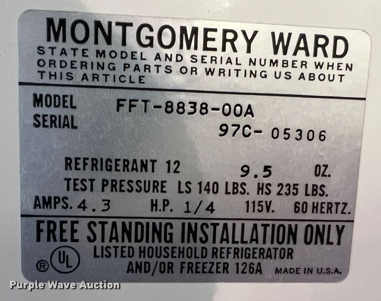 image for item MQ9833 Kitchen equipment