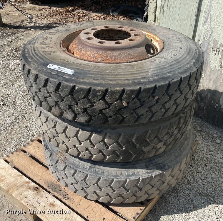 image for item MU9276 (3) wheels and tires