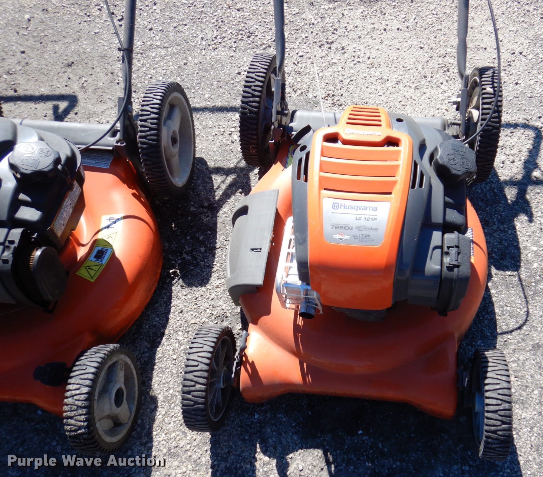 (9) Husqvarna LC121P lawn mowers in Galesburg, IL Item KF9465 sold