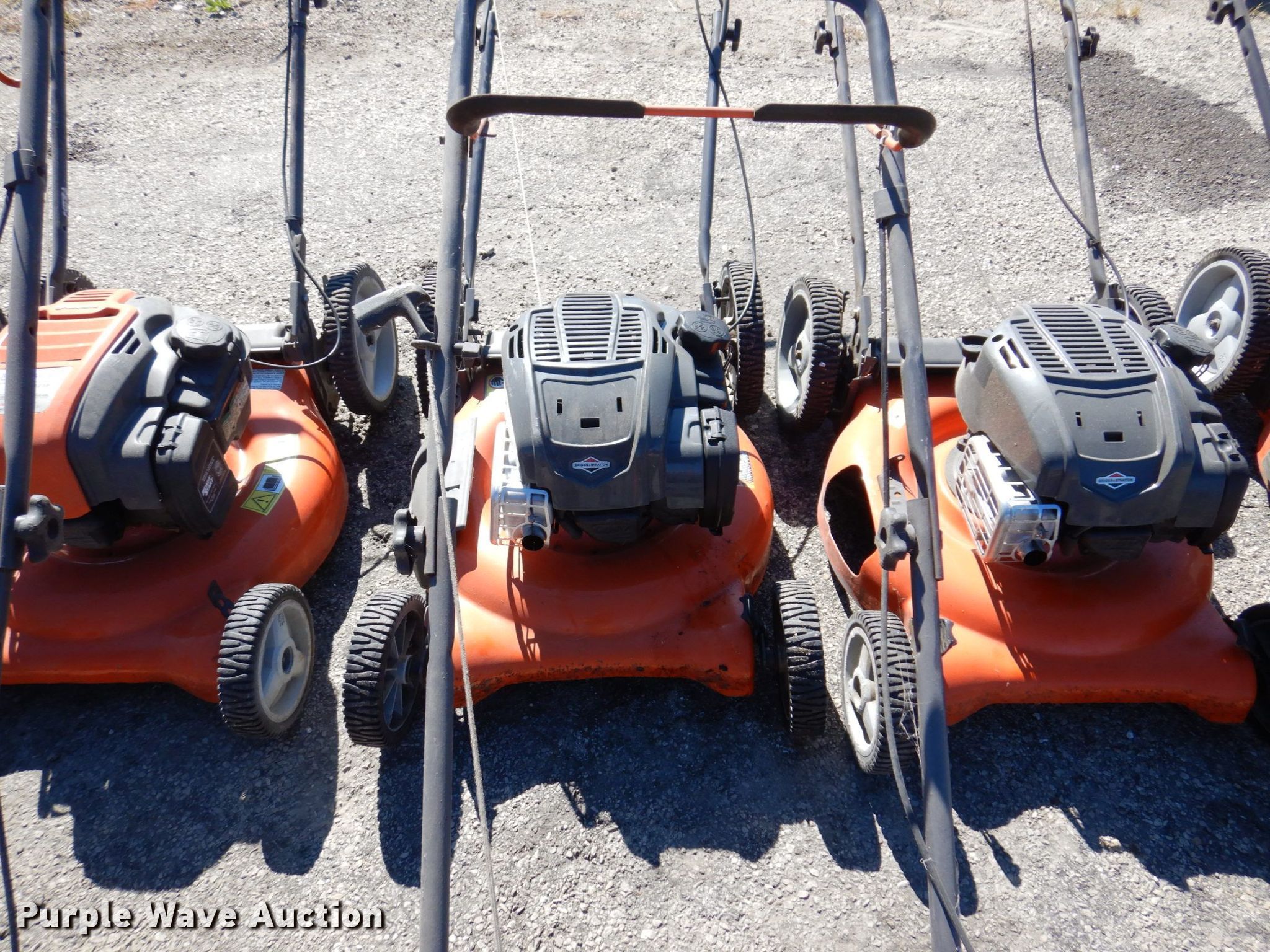 (9) Husqvarna LC121P lawn mowers in Galesburg, IL Item KF9465 sold