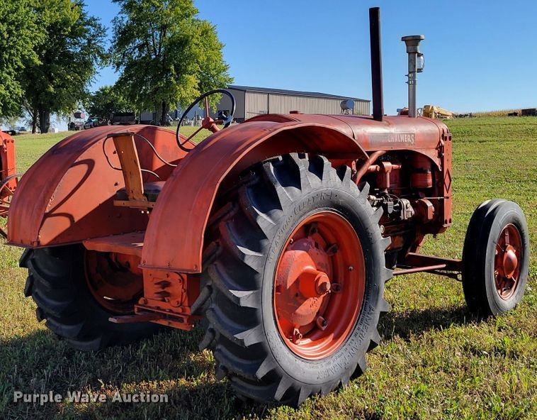 image for item DM8051 1938 Allis Chalmers A  tractor