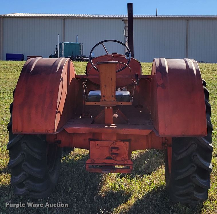 image for item DM8051 1938 Allis Chalmers A  tractor