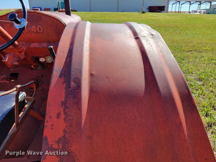 image for item DM8051 1938 Allis Chalmers A  tractor