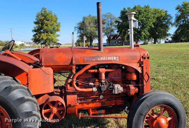 image for item DM8051 1938 Allis Chalmers A  tractor