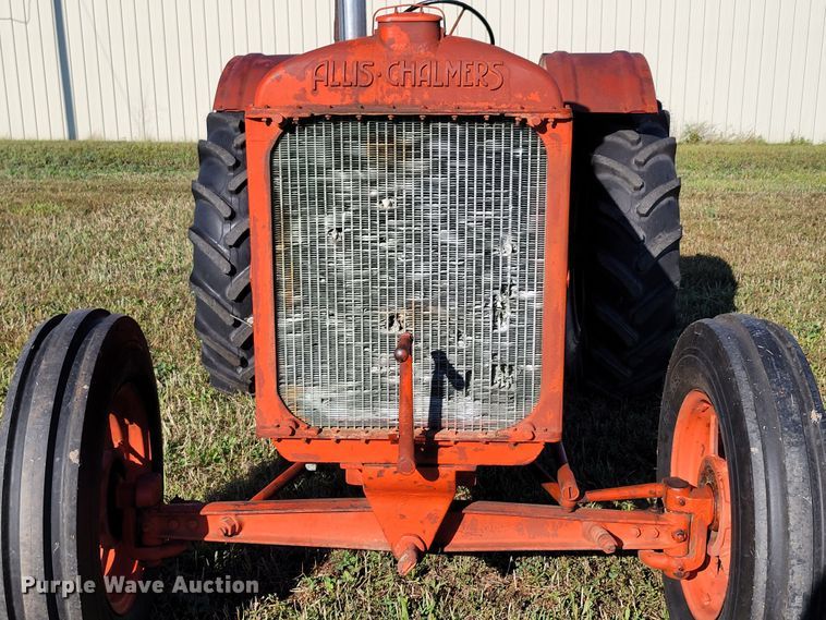 image for item DM8051 1938 Allis Chalmers A  tractor