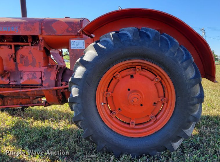image for item DM8051 1938 Allis Chalmers A  tractor