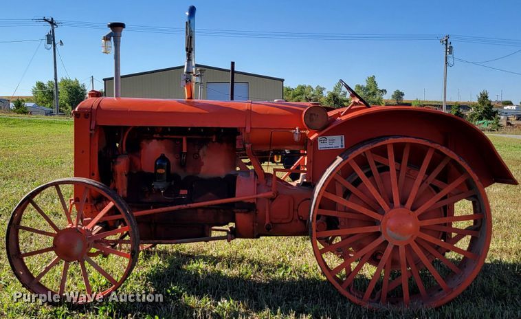 image for item DM8052 1935 Allis Chalmers E 25-40 Thresherman's Special  tractor