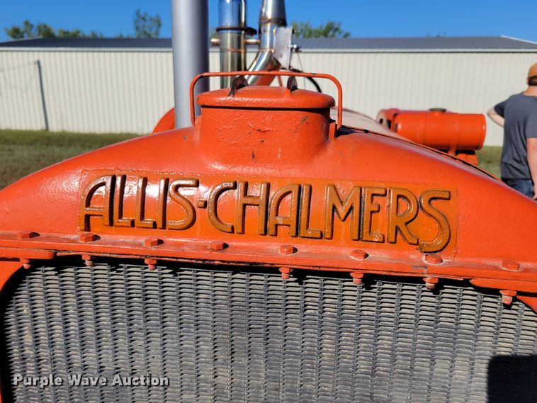 image for item DM8052 1935 Allis Chalmers E 25-40 Thresherman's Special  tractor