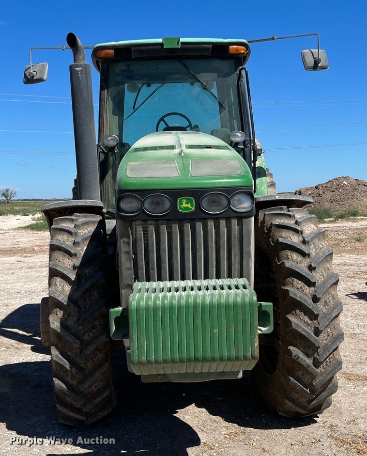 image for item DO8725 2009 John Deere 8430  MFWD tractor