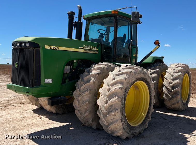 image for item DO8727 2005 John Deere 9420  4WD tractor